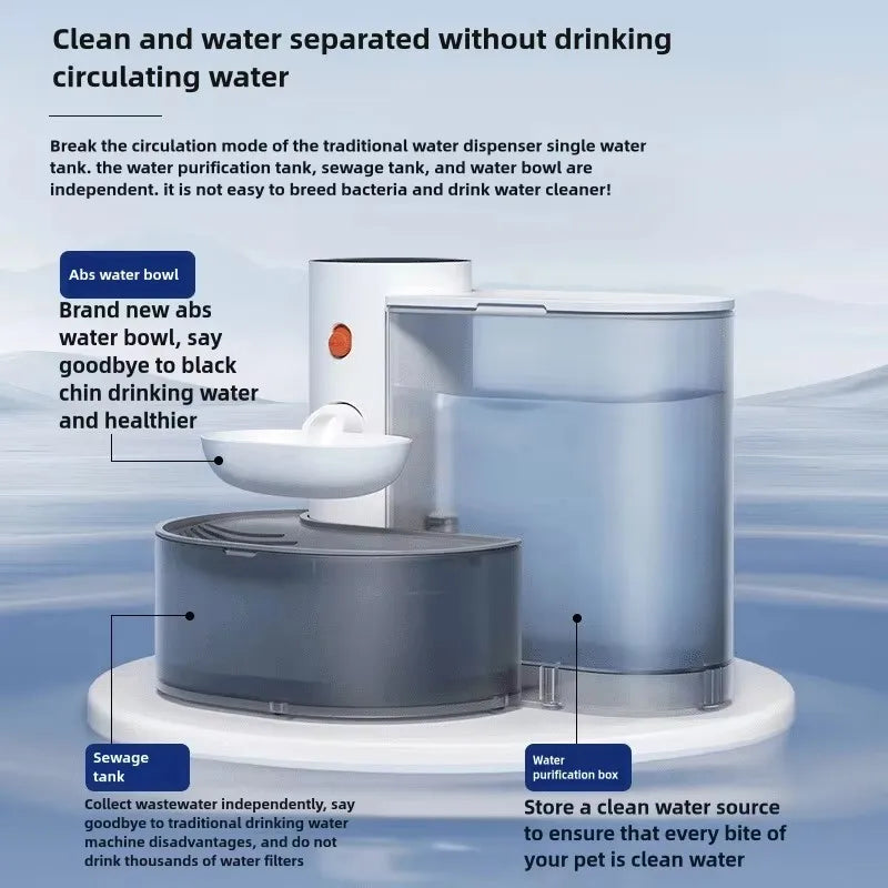 Dispenser di acqua per animali
