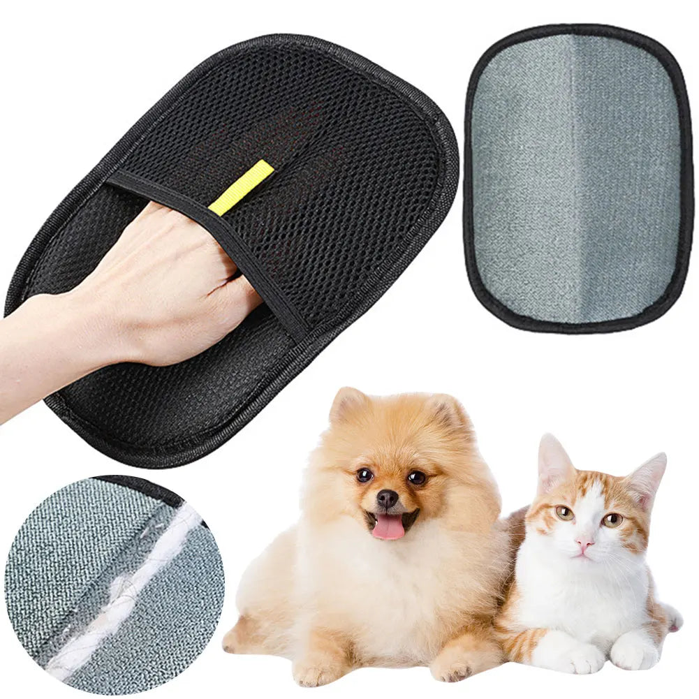 Pet Grooming Glove – Guanto Rimuovi Pelo per Cani e Gatti