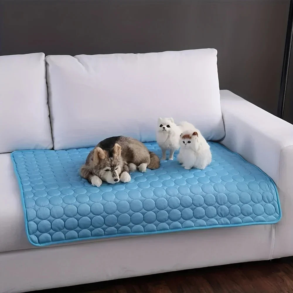 Summer pet ice silk mat