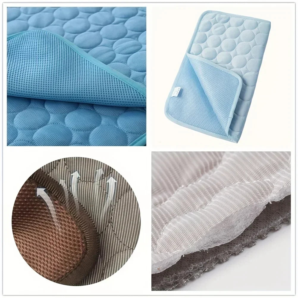 Summer pet ice silk mat