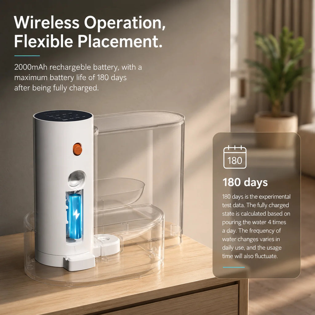 Dispenser di acqua per animali