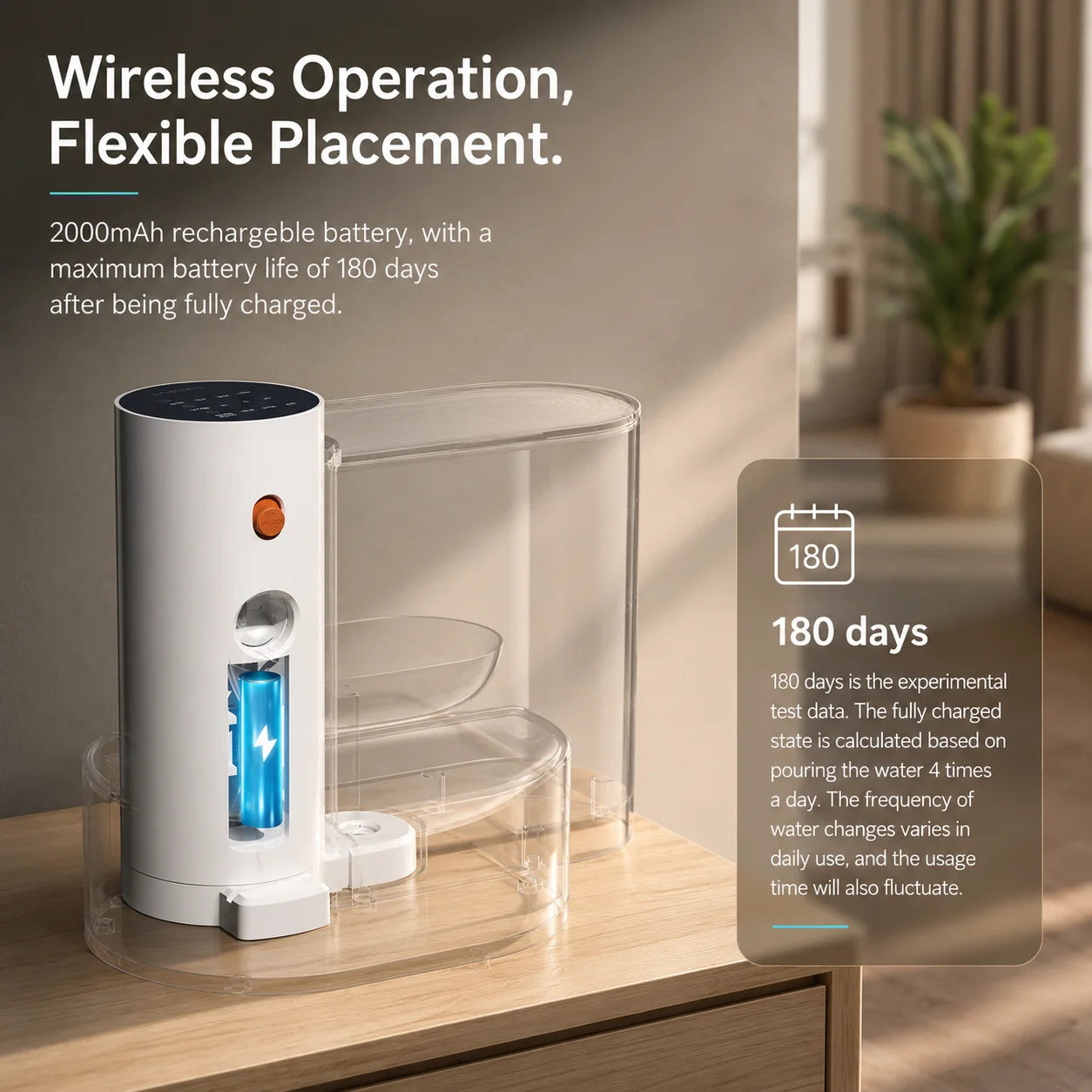 Dispenser di acqua per animali
